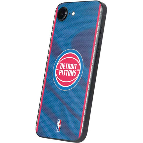 NBA Detroit Pistons Away Jersey iPhone 16e Skin